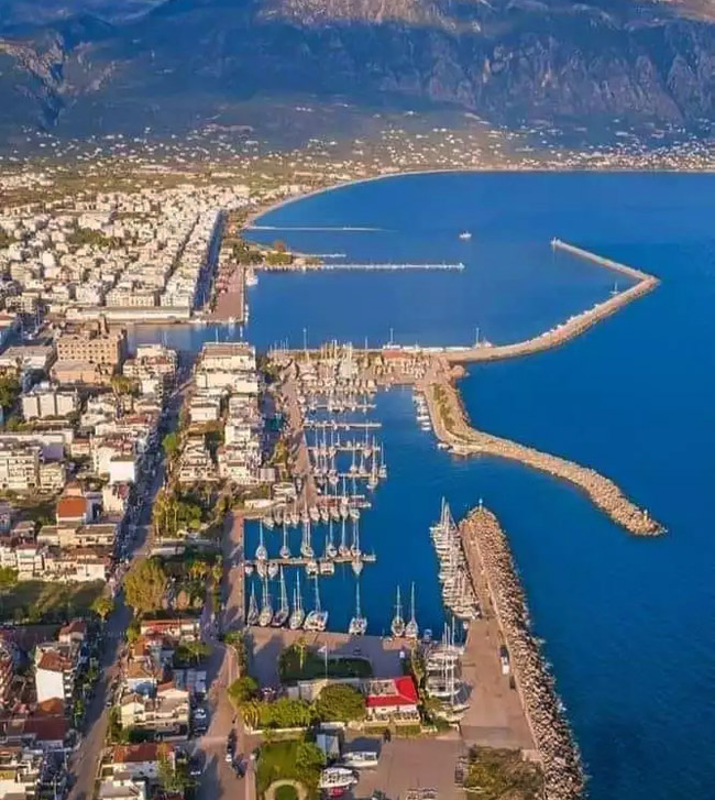Πανοραμική θέα της Καλαμάτας